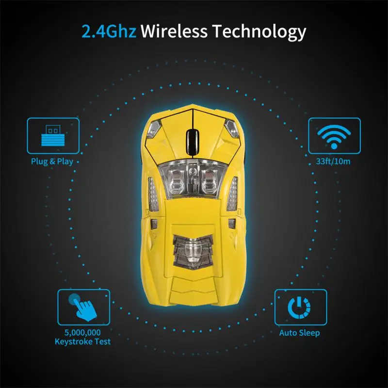 Творческая дополнительная Спортивная эргономичная мышь M2233 модель автомобиля