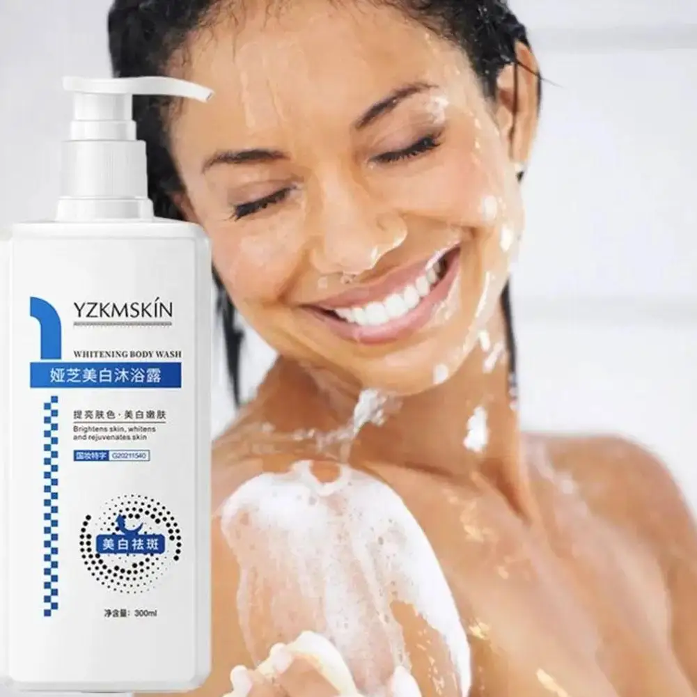 

300ml Bath Shower GelDeep Cleaning Moisturizing Body Deep Fragrance Moisturizer Body Lasting Gel Whitening Care Mud Gel Sho E0D3