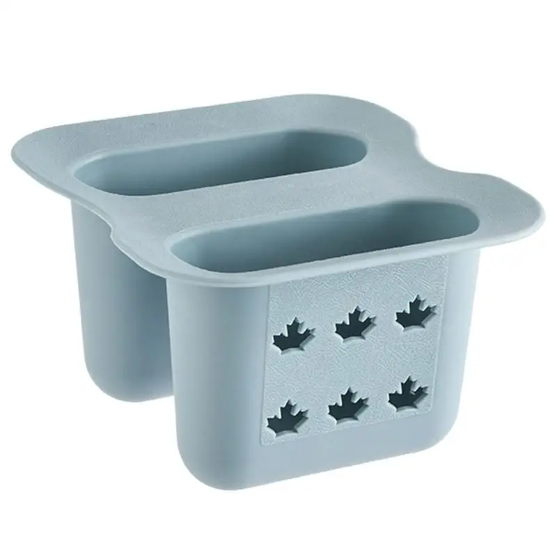 

Sink Drain Rack Storage Hanger Dual Sink Saddle Brush Organizer Sponge Drain Basket Kitchen Organization For Dish Brush Sponge