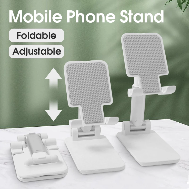 Mobile Phone Stand Desktop Lazy Bedside Universal Universal Support Stand Foldable and Hoisting Multi-Function Telescopic Adjust