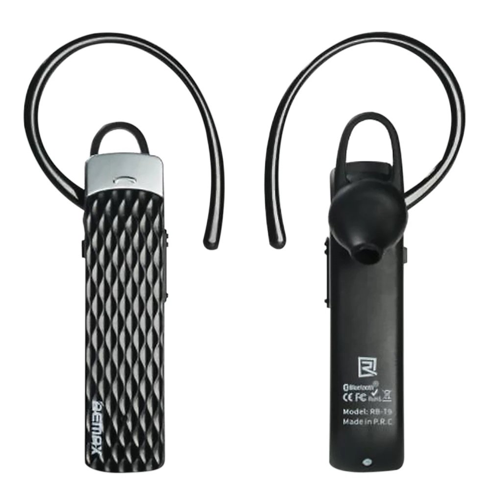 

Спортивная Беспроводная Bluetooth-гарнитура Remax Rb-T9, Hi-Fi стереонаушники с шумоподавлением басов и микрофоном (черные)
