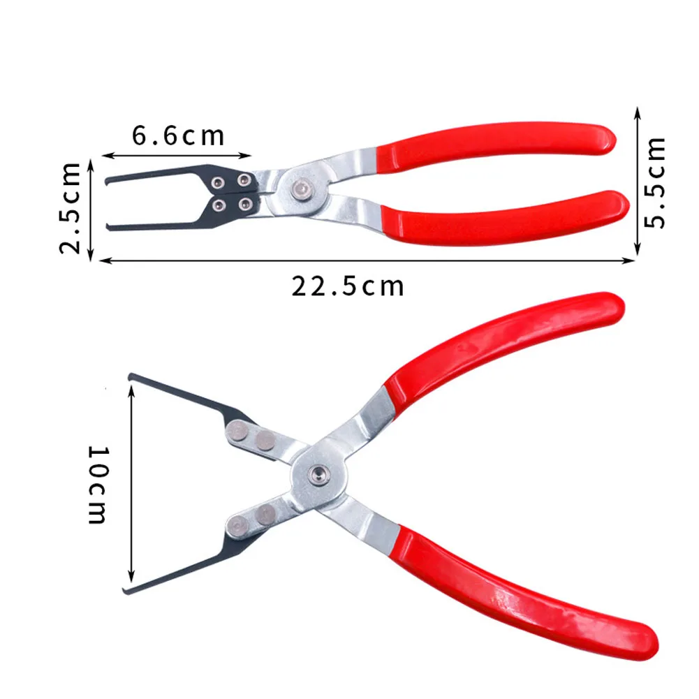 

Universal Car Relay Pull Out Red Clamp Automotive Relay Disassembly Clamp Fuse Puller Car Remover Pliers Red Clip