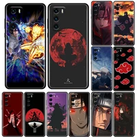 naruto itachi skunk silicone phone case for huawei p30 p40 p20 p10 lite p50 pro p smart z 2019 soft tpu cover sasuke anime coque