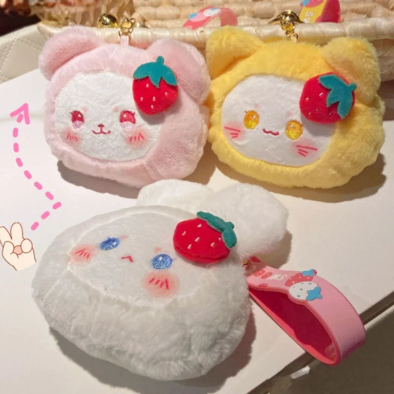 Фото Мультяшный Кошелек для монет плюшевая кукла сумка хранения кошелек собака с Мультяшный Кошелек для монет плюшевая кукла сумка хранения кошелек собака с