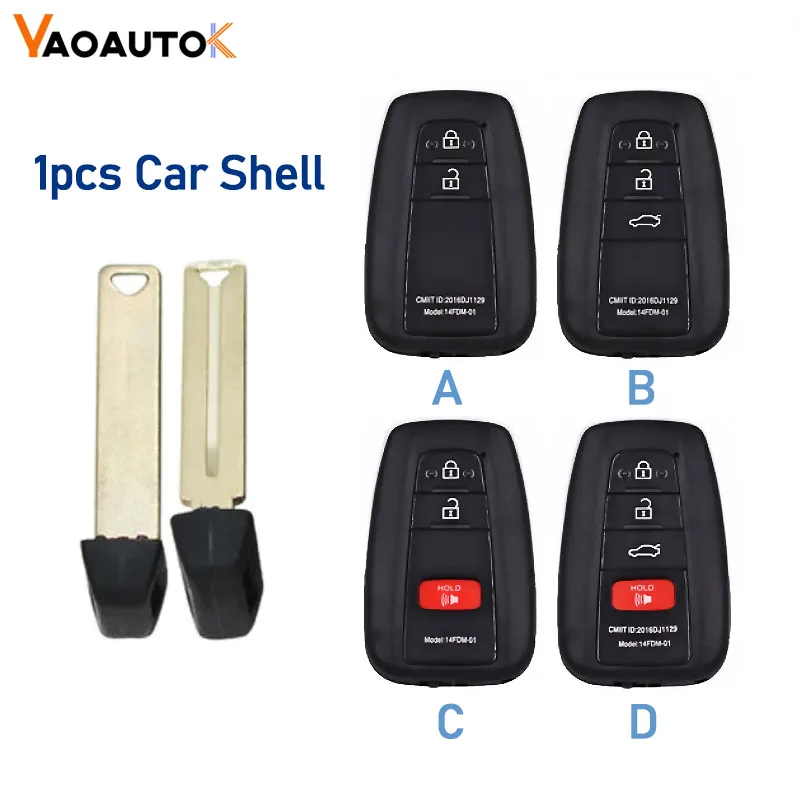 

Удаленный Автомобильный ключ Xhorse VDI XM38 XSTO01EN, Бесконтактный чип 8A 4D 4A для Toyota Lexus, обновленная версия 312 314 315 434 МГц, Корпус Ключа