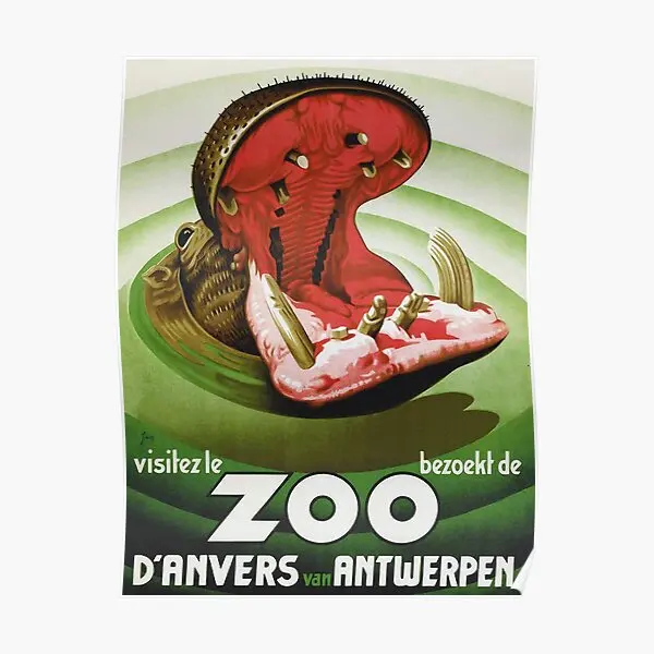 Винтажный постер в стиле хиппота Антверпена Настенный декор для комнаты