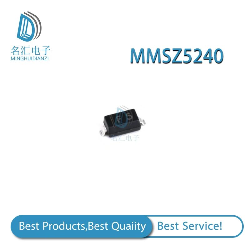 

100PCS MMSZ5240B Silk Screen F5 SOD-123 10V/0.35W SMD Zener Diode New and Original