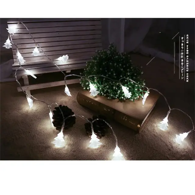 3M 2024 Christmas Decoration for Home Christmas Lights Snowflake String