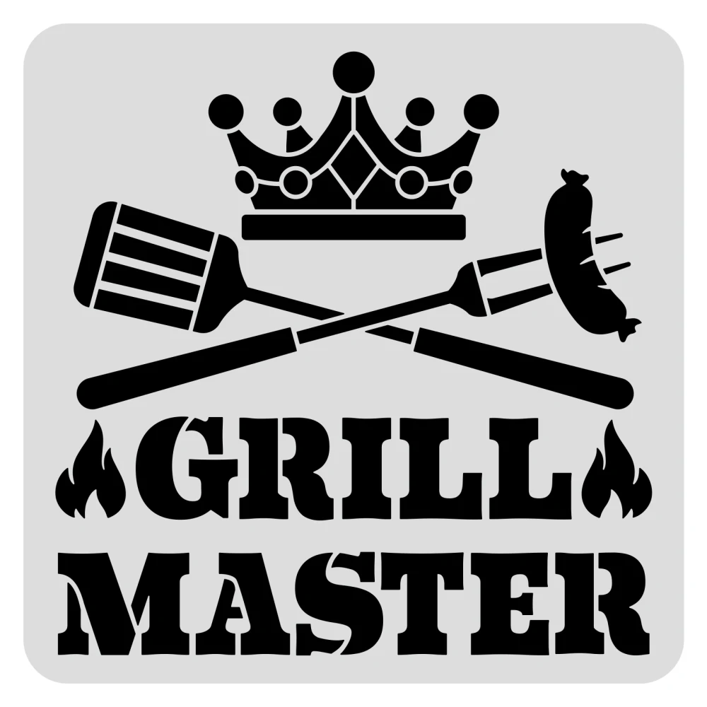 Летние пластиковые трафареты в