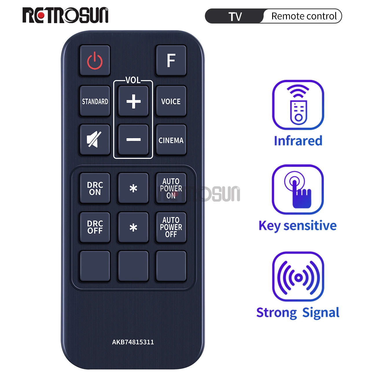 Новый пульт дистанционного управления AKB74815311 для звуковой системы