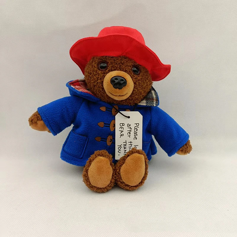 Game Paddington Bear Doll Plush Toys soft Stuffed Kawaii Plush Teddy Pillow Birthday Gift for Chidren Girls Kids