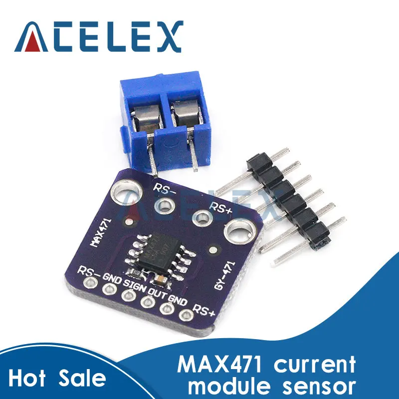 

GY-471 MAX471 3A Профессиональный модуль датчика тока