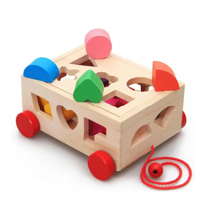 

Shape Sorting Toy Learning Shapes Toys For Toddlers Multifunctional Sorting Toys With 15 Shape Blocks Developmental Toy For