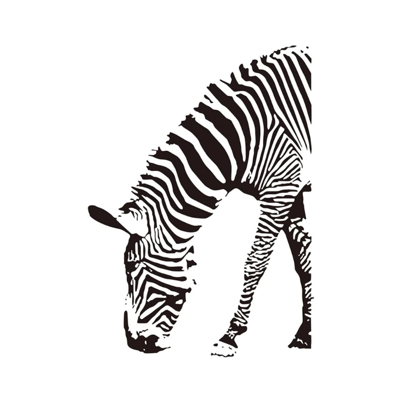

Wall Sticker Cartoon Animal Wall Decal Abstract Art Bedroom Decoration