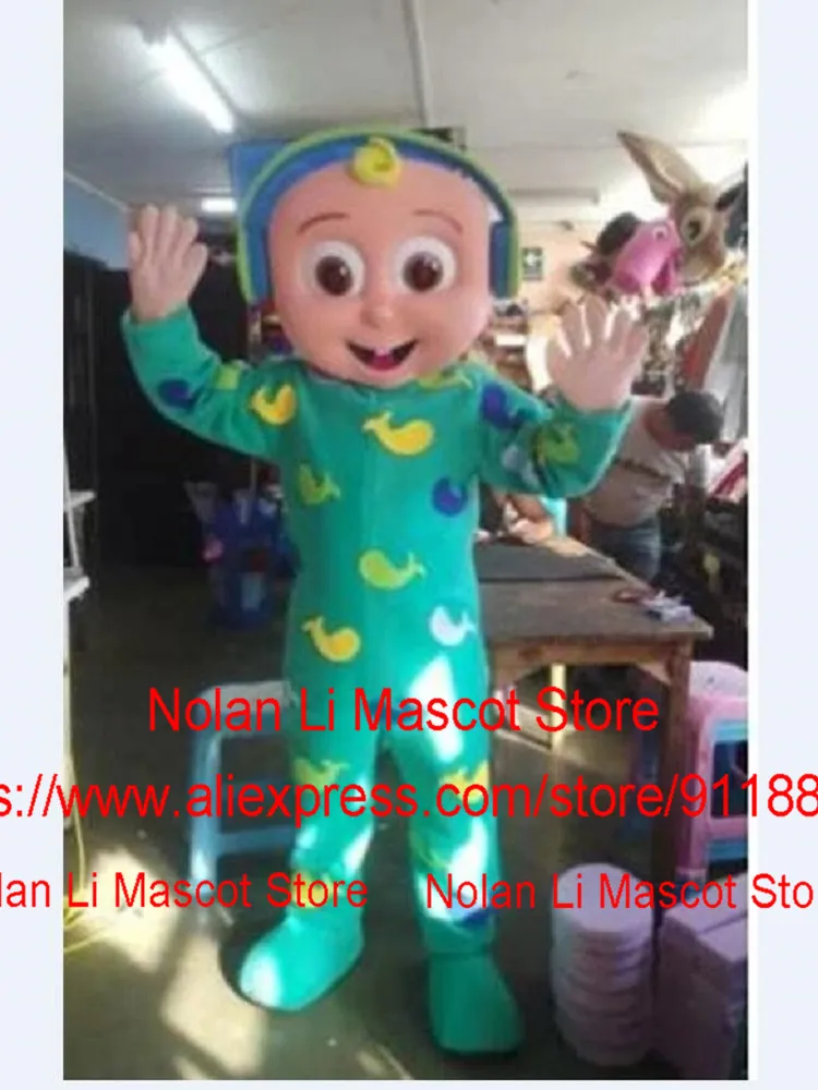 Высококачественный Рождественский костюм-талисман для мальчика мультяшный