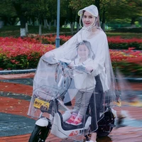 transparent raincoat women waterproof outdoor cycling raincoat fashion rain cover plastic chubasquero mujer home garden xr50
