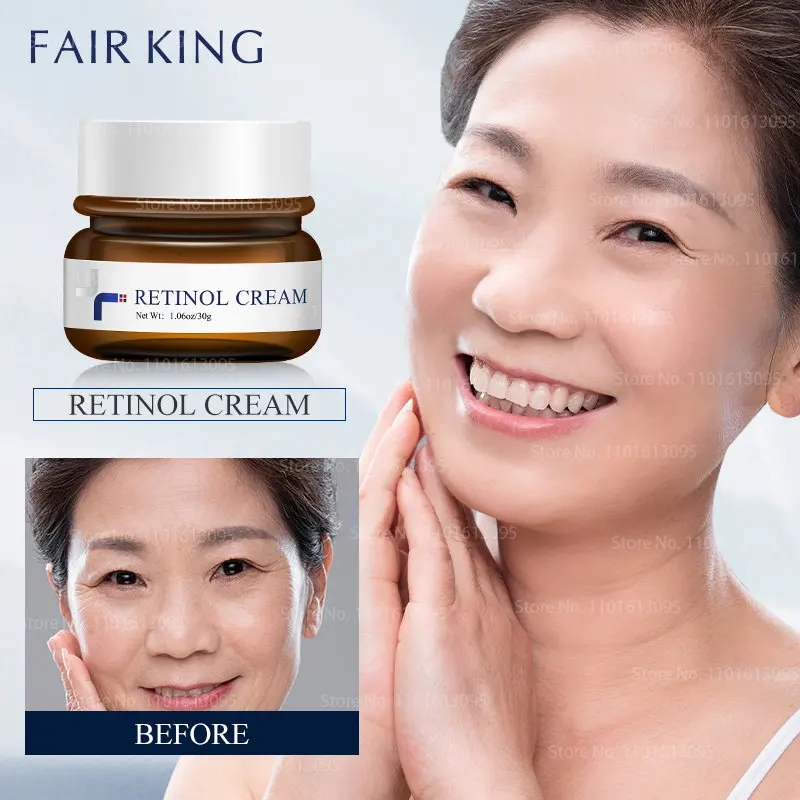 

FAIRKING Retinol Cream Anti Aging Firming Reducing Fine Lines Whitening Moisturizing Tender Deep Skin Nourishing Shrinking Pores