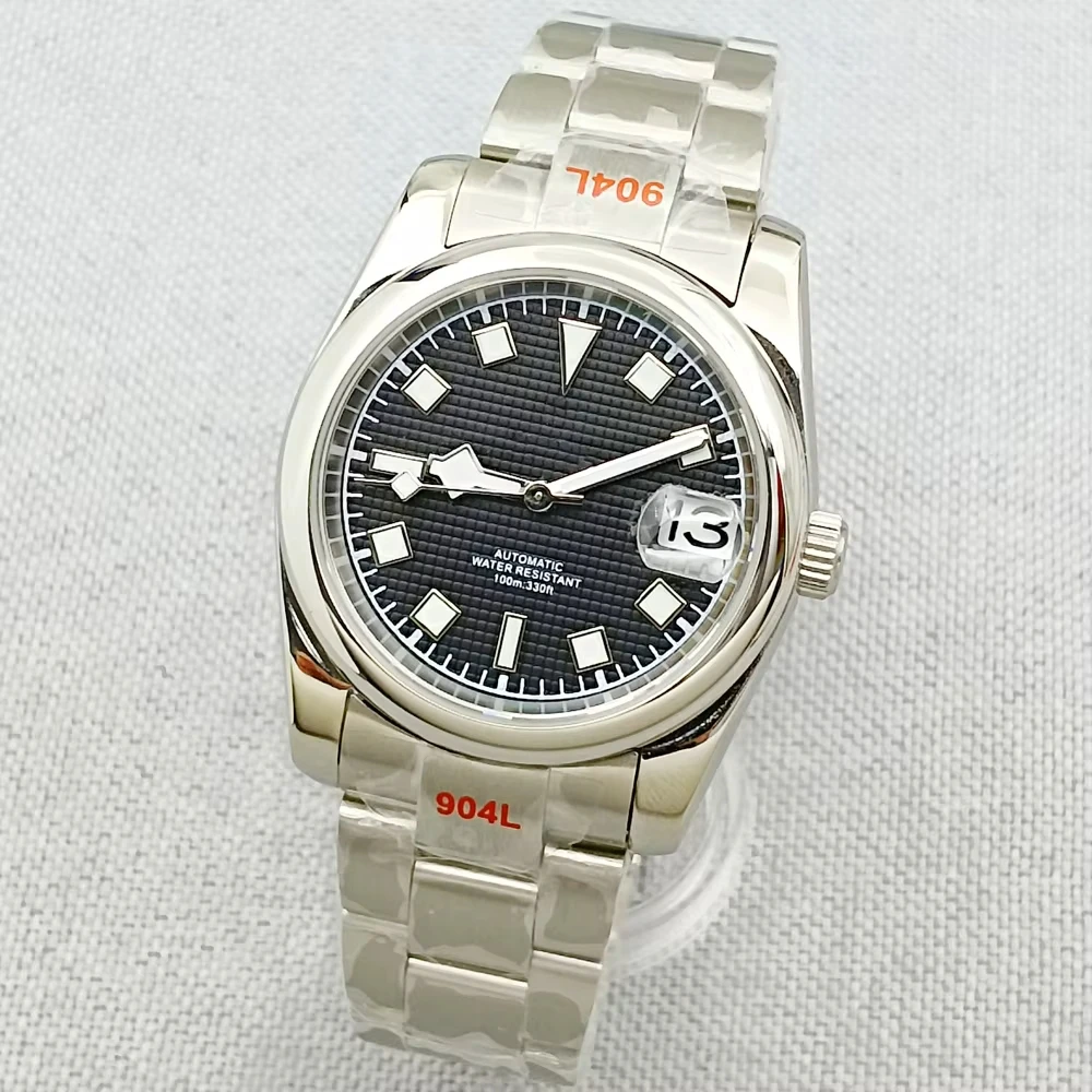 Автоматические механические часы DEBERT 36 мм/39 мм японский механизм NH35 сапфировое