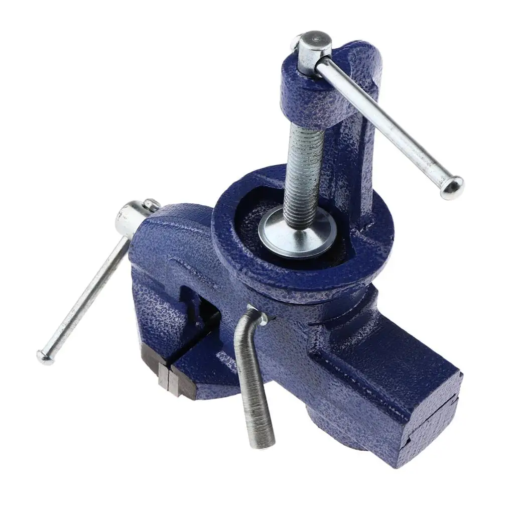 

Cast Iron Mini Jewelry Hobbies Clamp On Table Bench Vise Tool Vice Portable