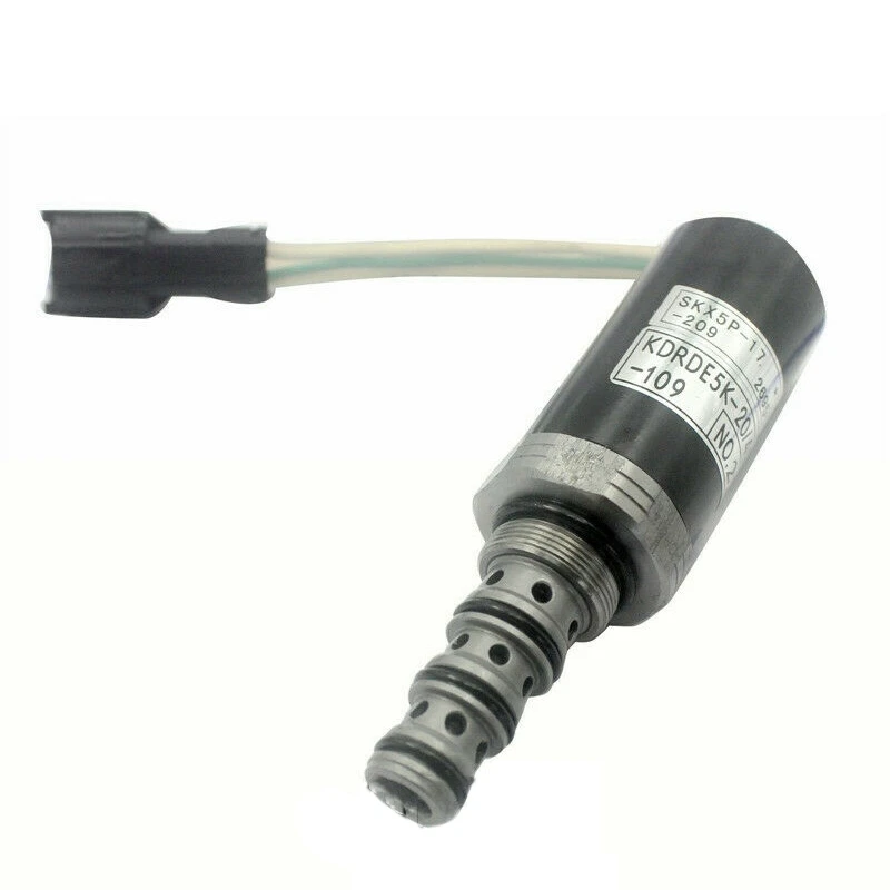 Электромагнитный клапан экскаватора для Kobelco Daewoo Hyundai Volvo Sk200-6E 40C07-203A Kdrde5Kr-20