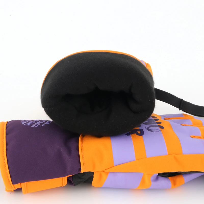 Женские водонепроницаемые зимние лыжные перчатки с тепловой подкладкой для