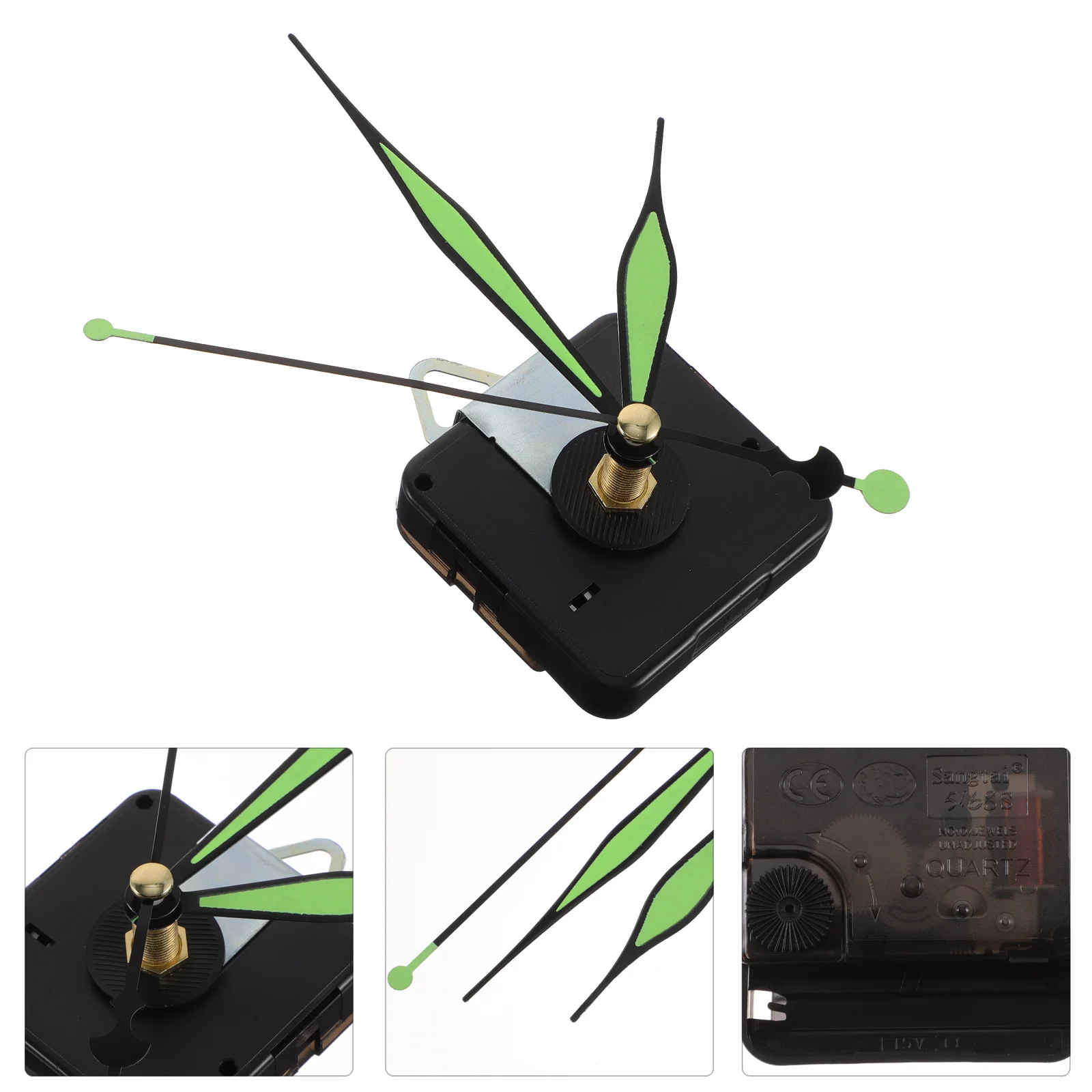 

Clock Motor Kits Do Yourself Replacement Mechanism Operated Parts Motors Powered Hands Silent