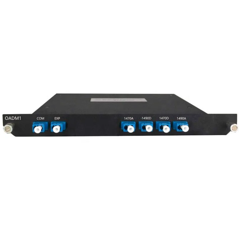 

4 channel Cartridge box Optical Add Drop Multiplexer CWDM OADM module 1470 1490 single fiber