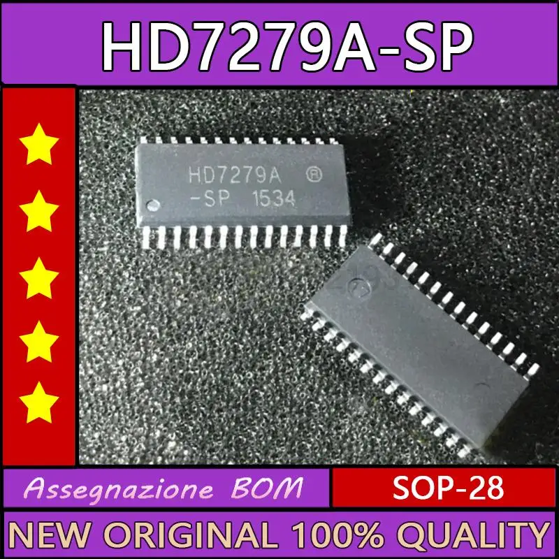 5 шт./лот HD7279A hd7279a-sp sop-28 чип драйвера дисплея (оригинал)