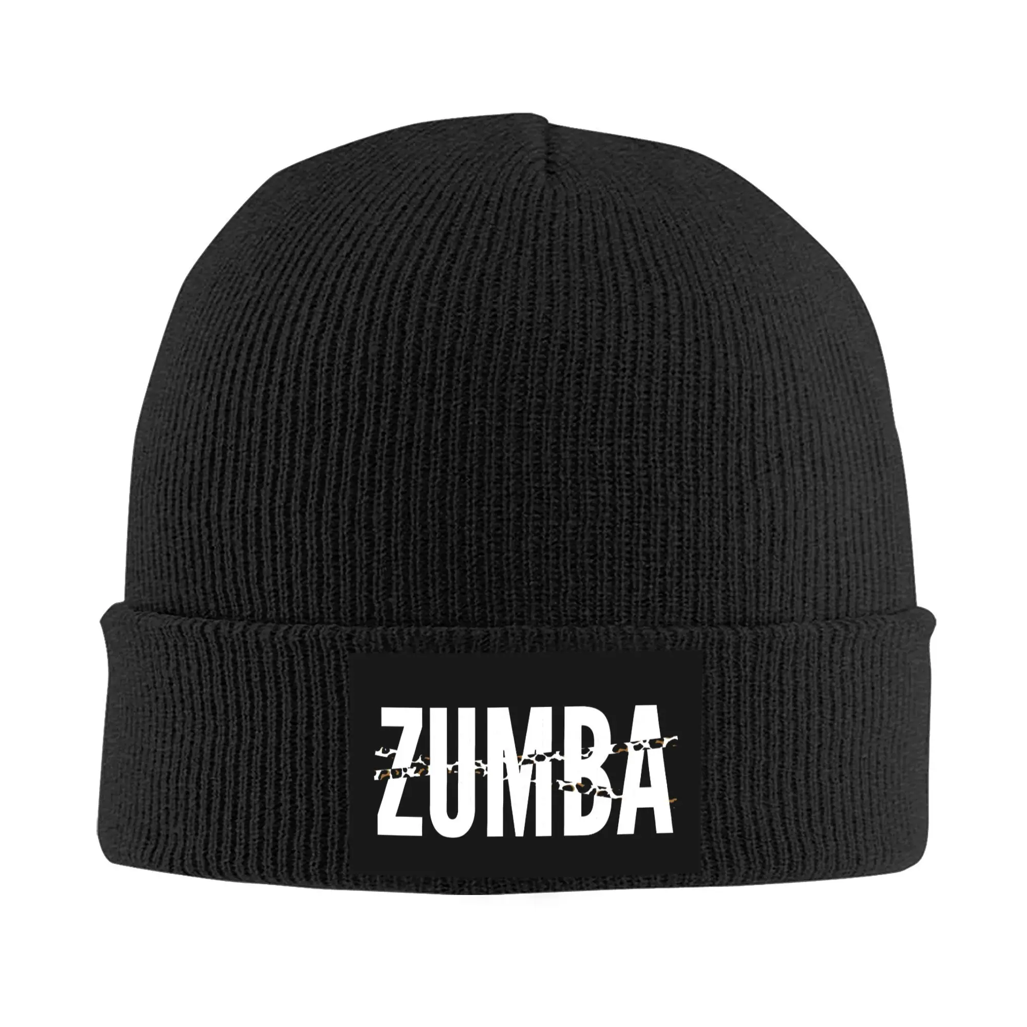 Шапки-бини Zumbaes Leopard Dance Skullies на заказ зимняя теплая вязаная шапка унисекс для