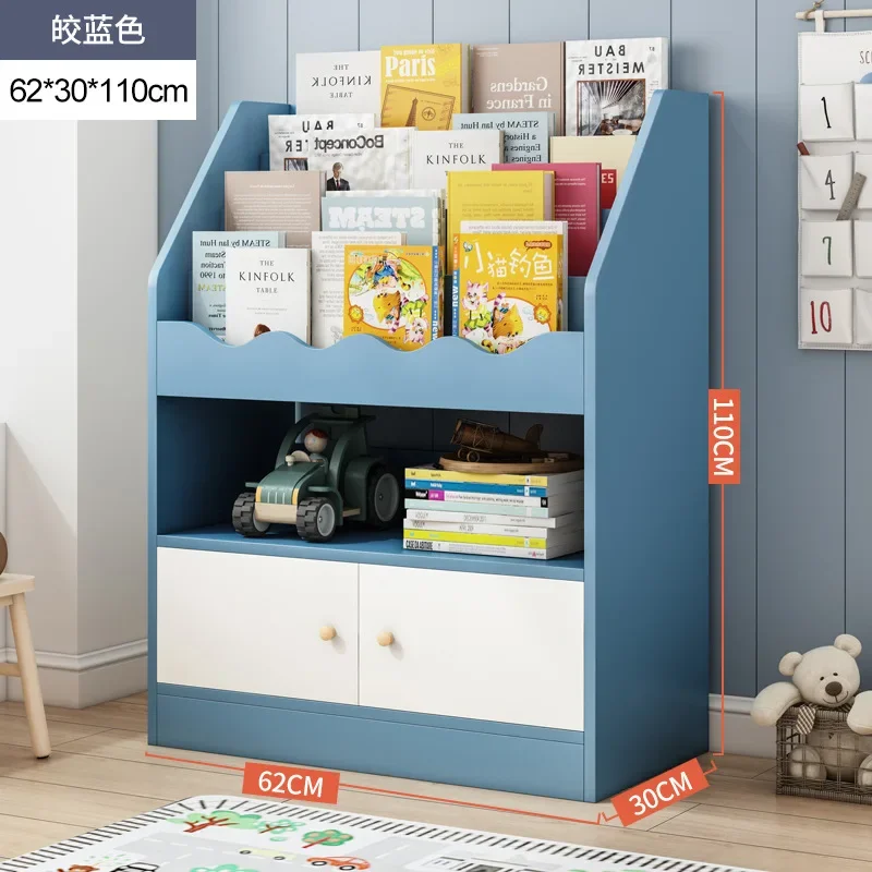 

Aoliviya новая официальная книжная полка для студентов, полка для картин, напольная книжная полка, стеллаж для хранения, простой книжный шкаф для учеников начальной школы