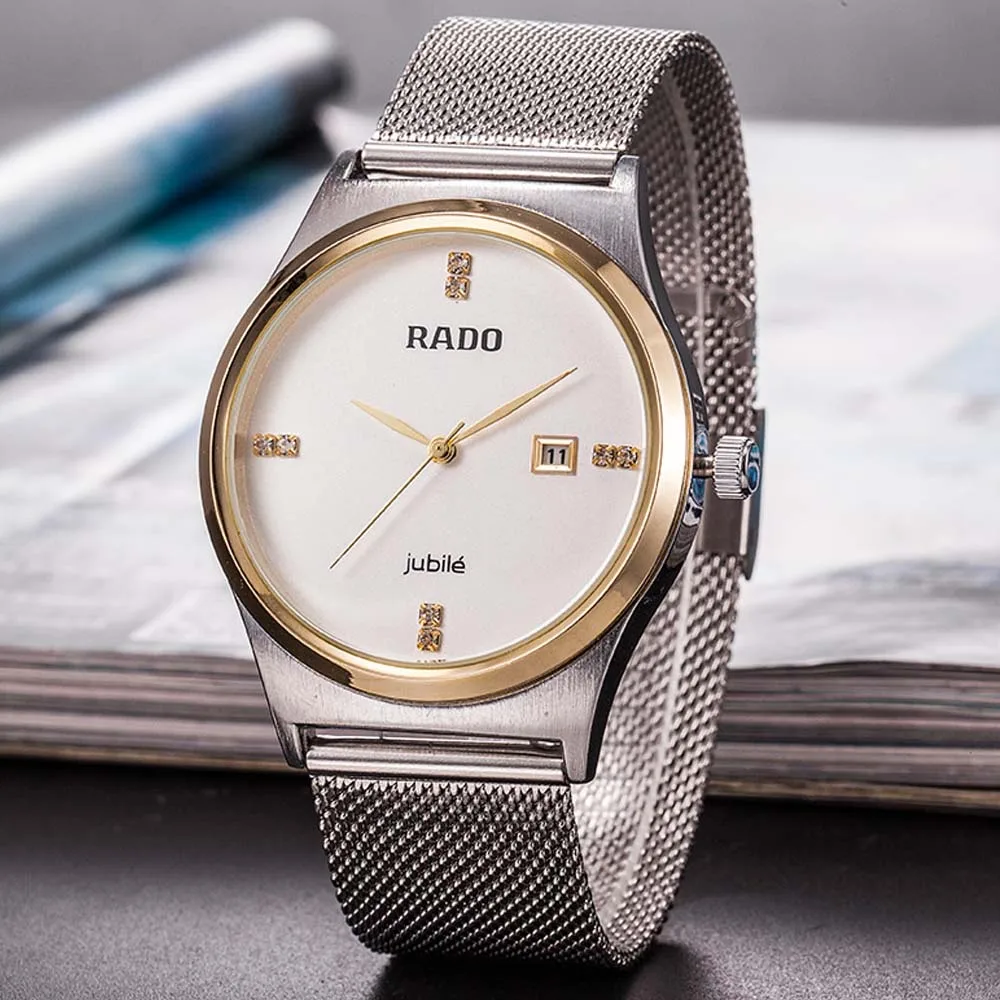

Hot Rado Classic Style Original Watches For Mens Luxury Steel Automatic Date WristWatch High Quality Sports Waterproof AAA Clock