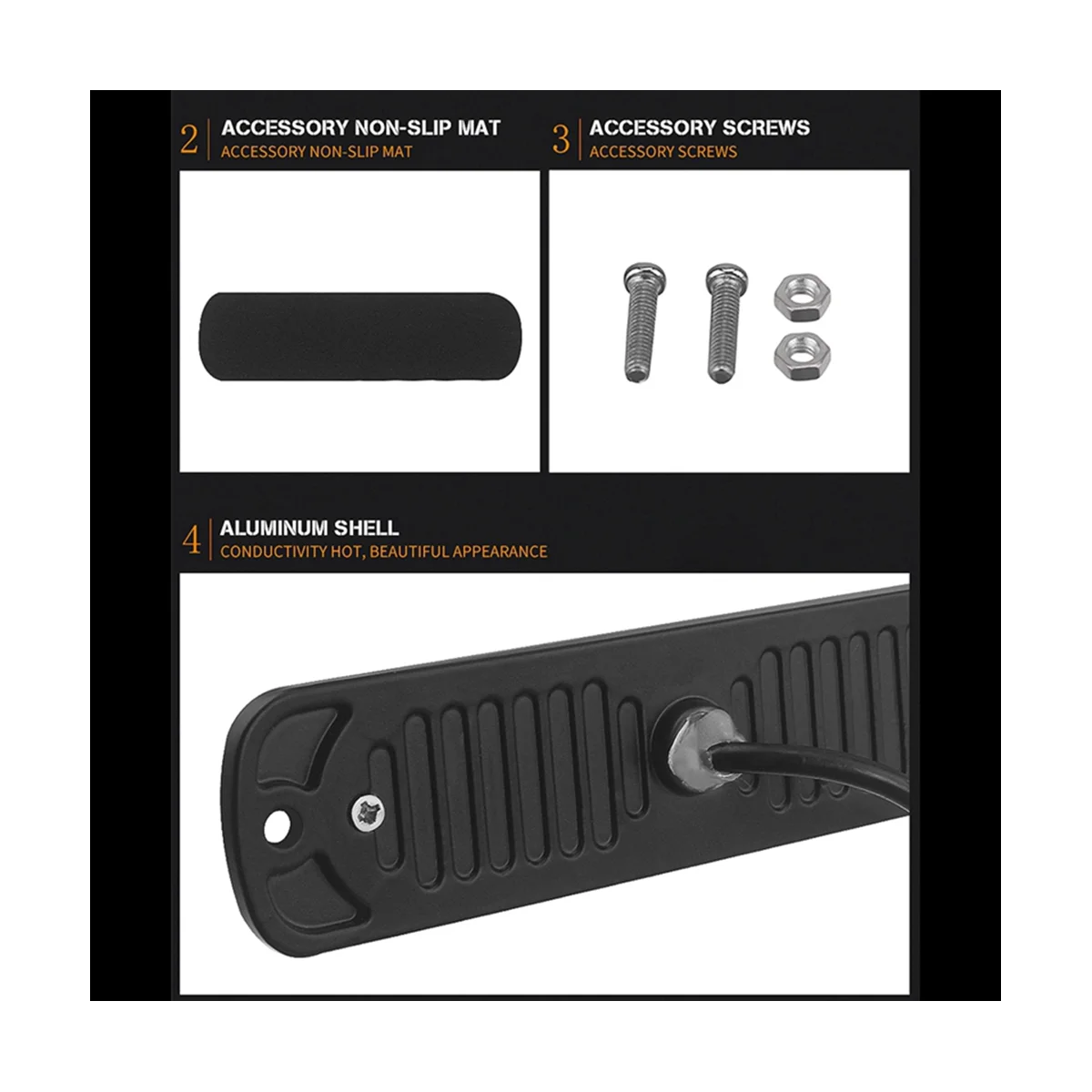 

2 шт., 12-24 В, 6 светодиодов