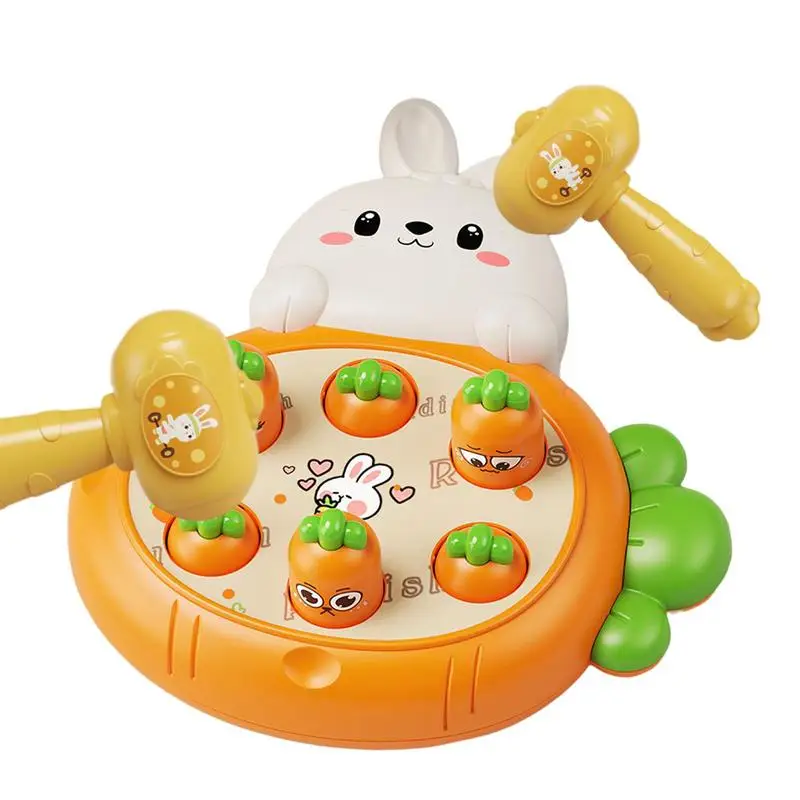 

Early Education Enlightenment Rabbit Toy Children's Parent-child Interactive Battle Beating Toy Whack-A-Mole Game Toys Gift