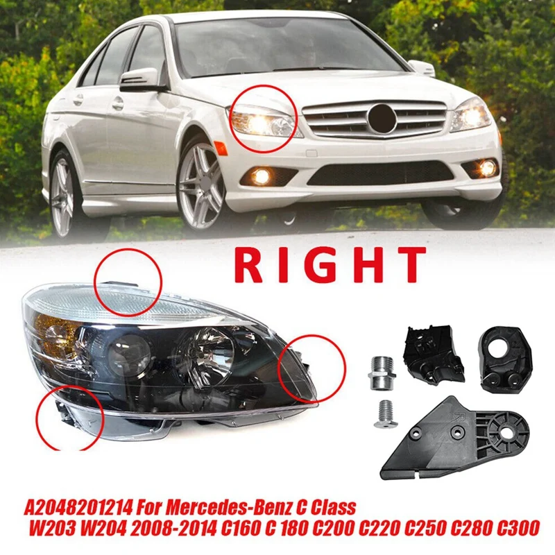 Аксессуары для фар Mercedes-Benz C Class W203 W204 2008-2014 C160 180 C200 C220