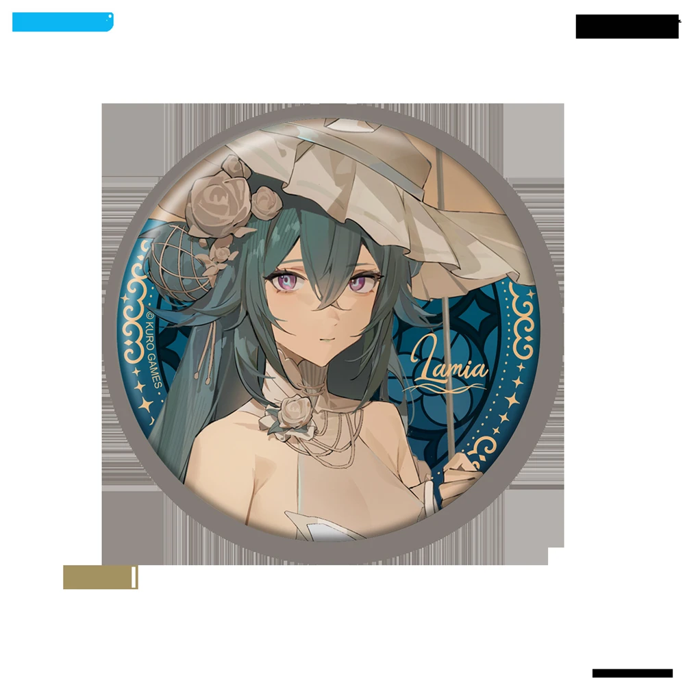 Игра GREY RAVEN PUNISHING No.21 Watanabe lamia Qu Arisa Косплей Костюм Значок Pin SPTE Жесть Брошь Опора