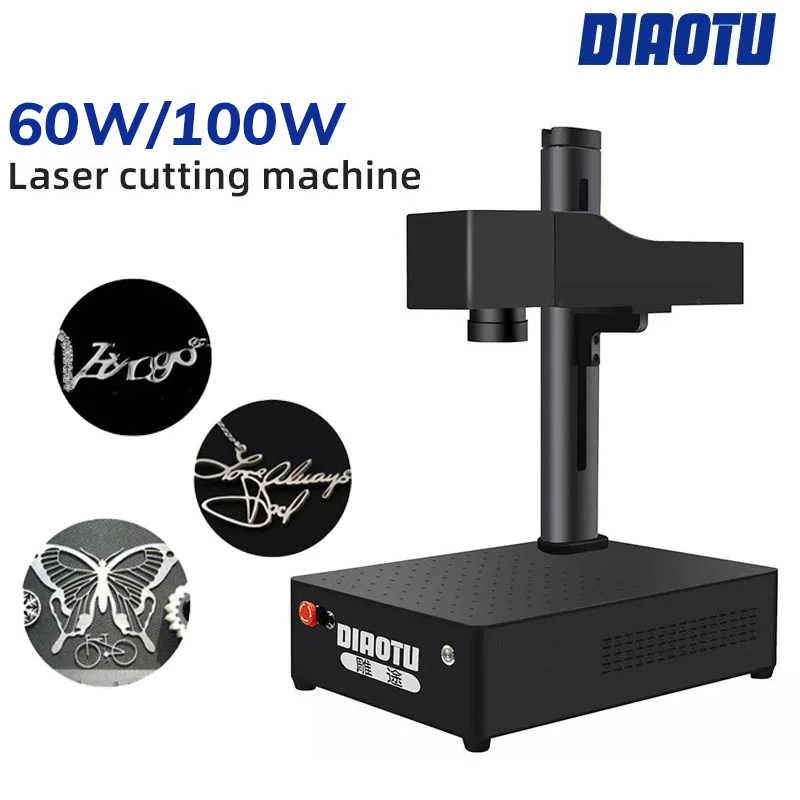

Fiber Laser Engraving Machine 100W JPT Raycus EZCAD-2 Laser Marking machine With Rotary For Metal Gold Silver Jewelry Engraving