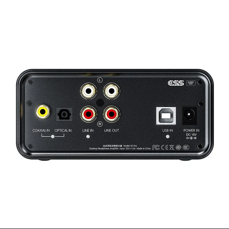 IiO K5 Pro ESS Настольный ЦАП усилитель для наушников с чипом ES9038Q2M XMOS декодирование PCM