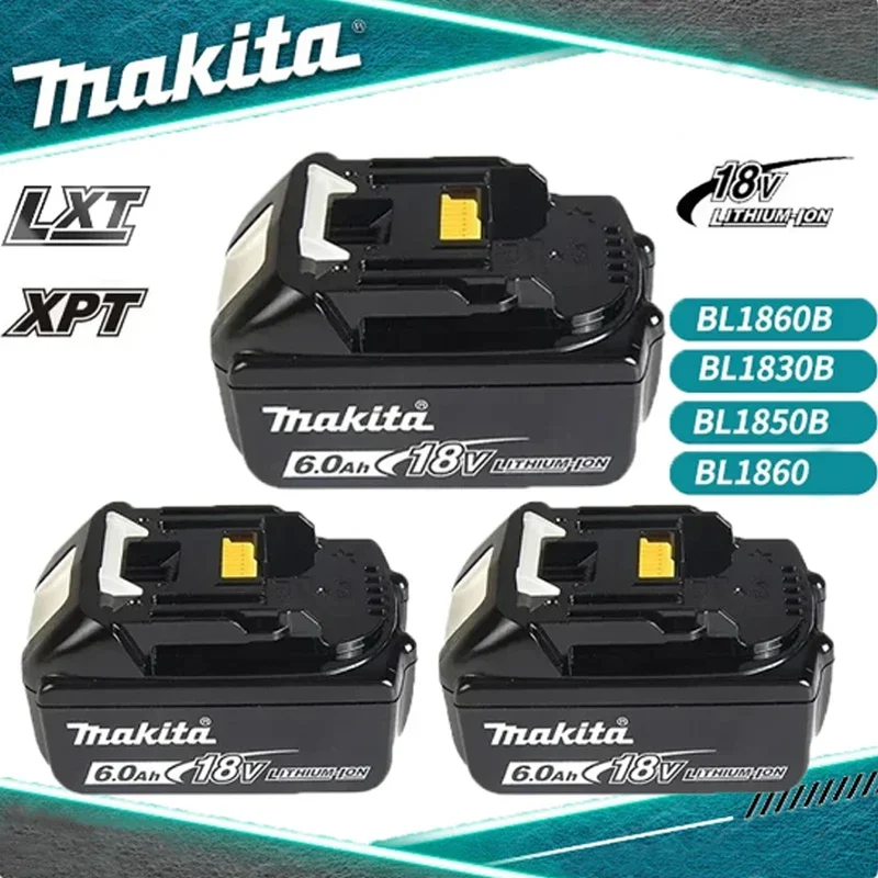 НОВЫЙ литий-ионный аккумулятор Makita BL1860 9A/6A/3A 18 В BL1860B BL1840 BL1850 BL1830 LXT 400 для