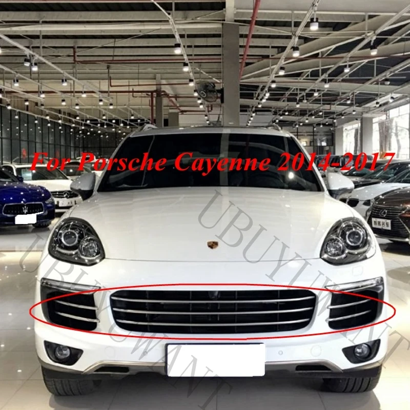 Фото 7 шт., передний бампер для автомобиля Porsche Cayenne 2014 - 2017 №1