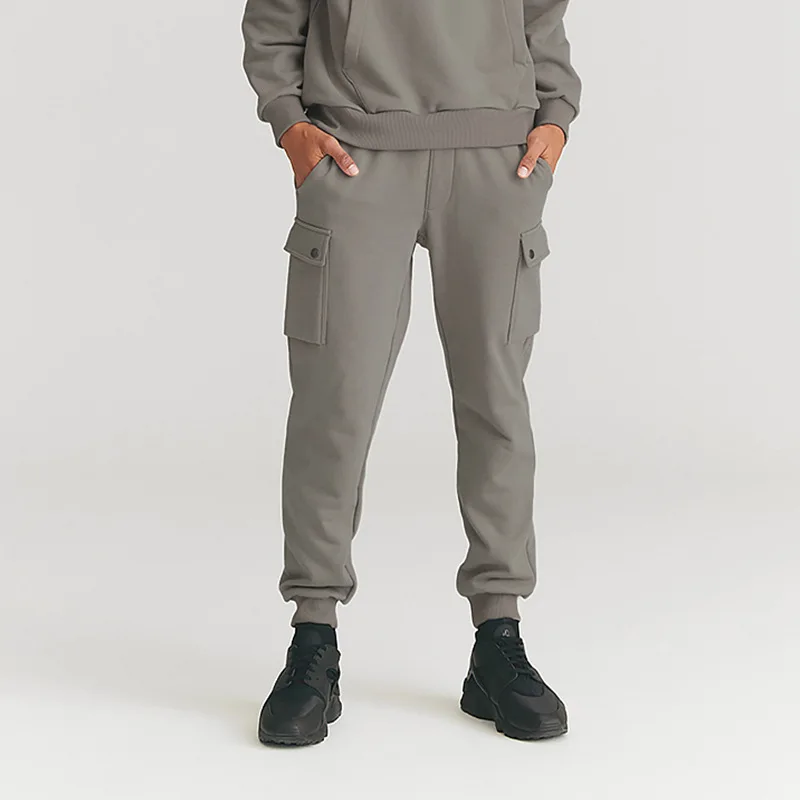 

2023 New Spring Autumn Men's Cargo Pants Casual Loose Running Sports Pants Sweatpants Elastic Slim Fit Trousers Joggers