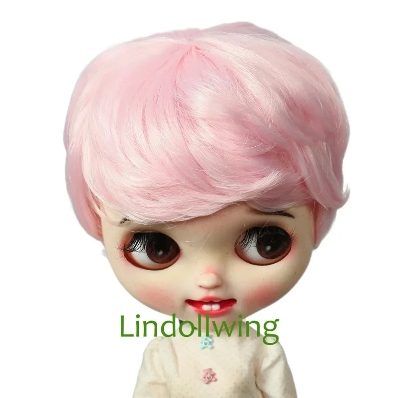 Фото Короткий кудрявый парик Blyth Qbaby Amydoll, 9-10 дюймов, коллекция Short Curly №4