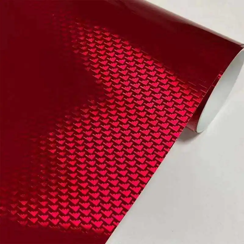 Фиолетовая пленка из углеродного волокна для автотюнинга