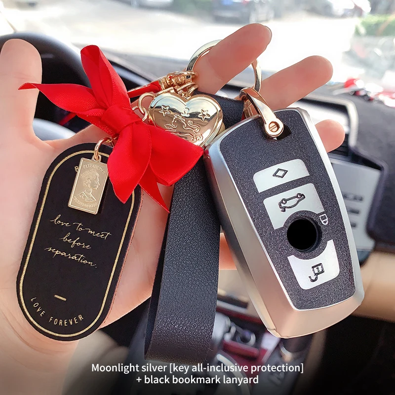 

New Leather Car Key Case Cover For BMW F20 F30 G20 F31 F34 F10 G30 F11 X3 F25 X4 I3 M3 M4 1 3 5 Series Keychain Shell Accessorie