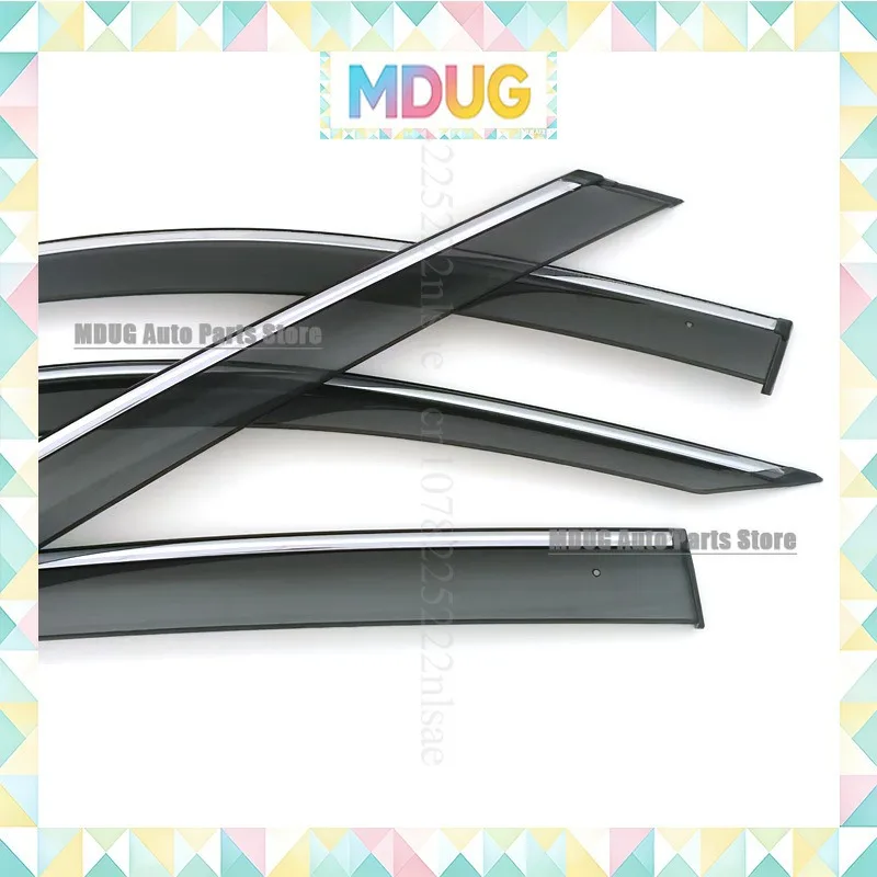 Фото MDUG для Buick Encore GX 2020-22 оконный козырек, дефлектор от солнца и дождя, навесы, клейкая крышка, накладка автомобиля, экстерьер A №2