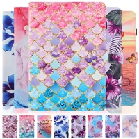 case for ipad 10 2 2021 2020 2019 pu leather cute painted tablet cover for ipad 10 2 9th 8th 7th generation case for ipad 7 8 9