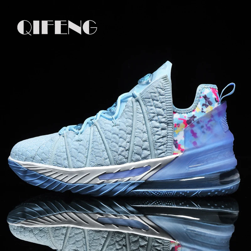 

Кроссовки мужские/женские в стиле ретро, повседневная обувь для баскетбола, нескользящие спортивные ботинки с высоким берцем, для мальчико...