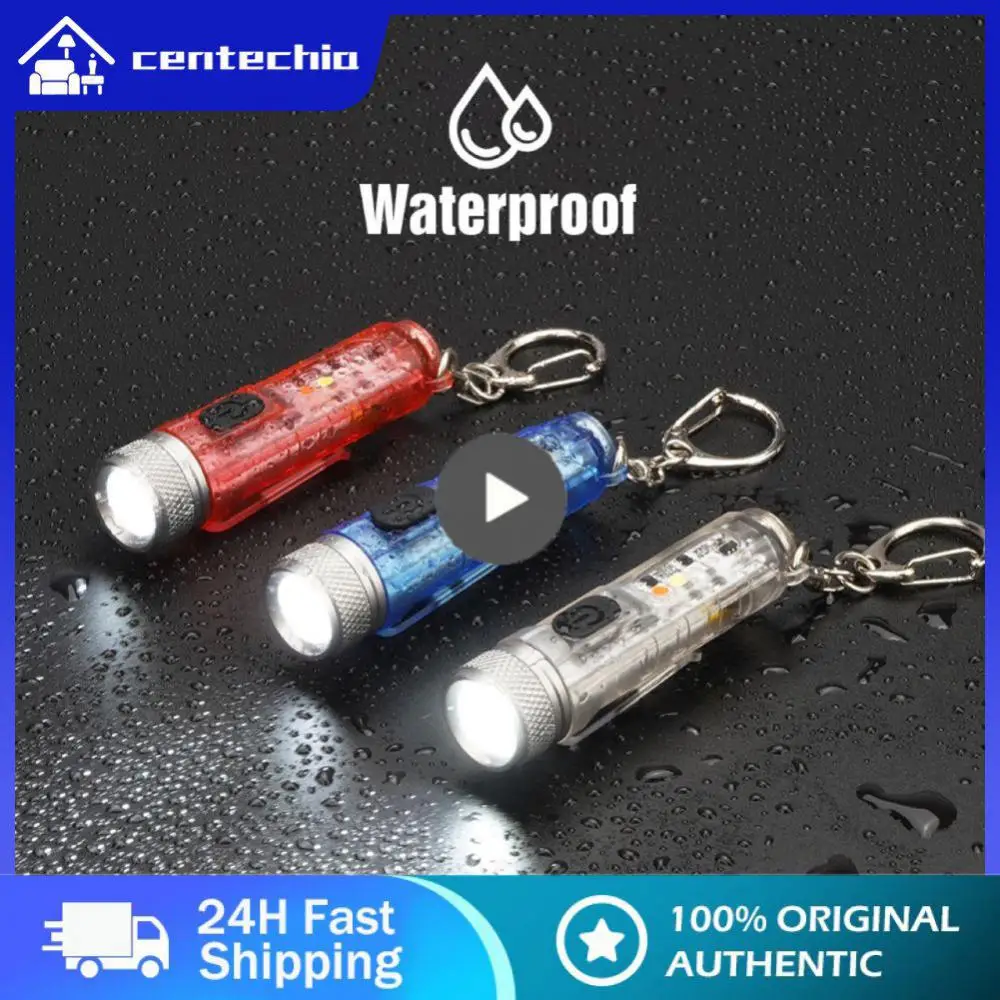 

Small Outdoor Torch Usb Rechargeable Cap Clip Lamp Magnetic Attraction 10 Light Modes Camping Supplies Riding Cap Clip Light