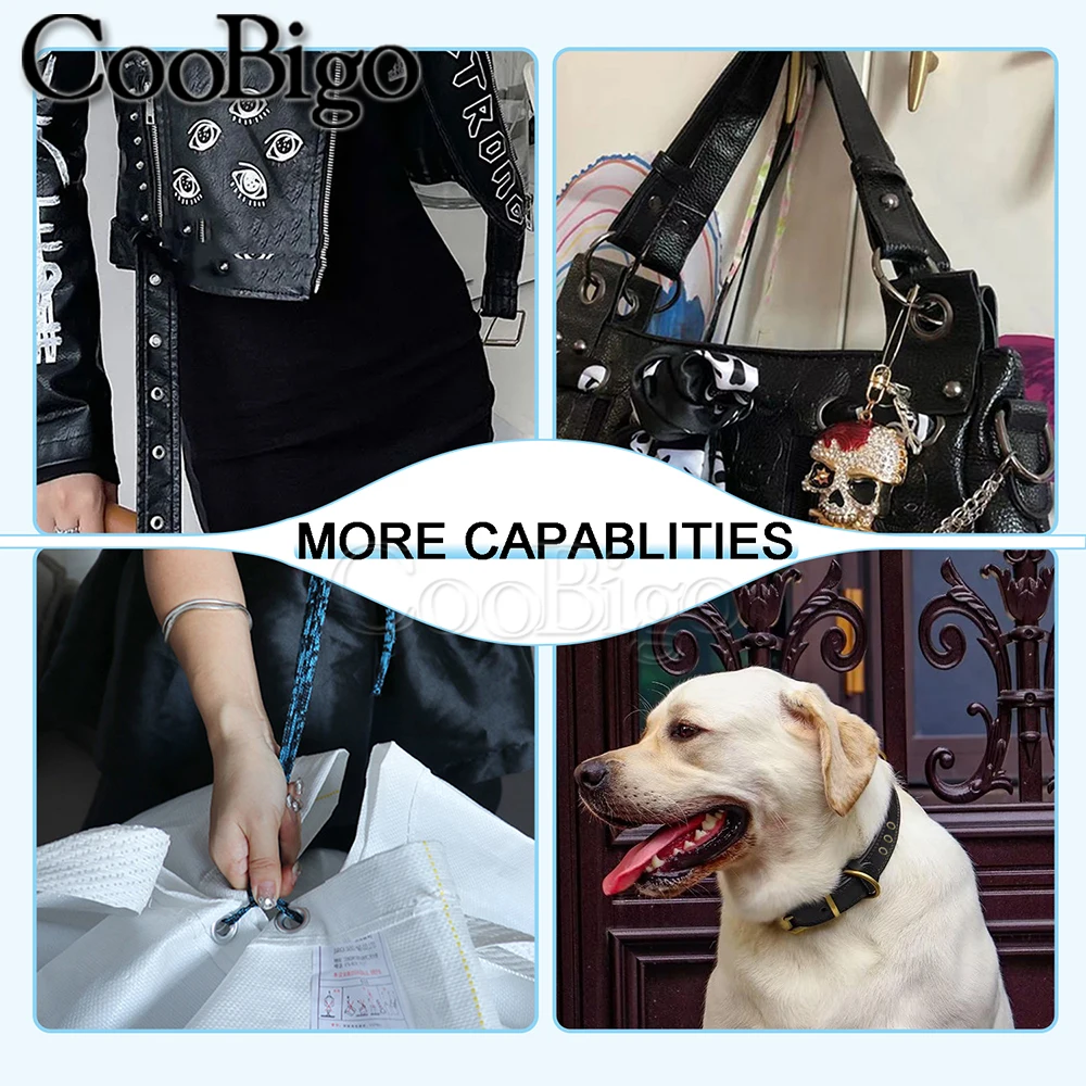 Металлические Люверсы 2-17 Мм Круглый Набор Дыроколов Для Обуви Сумок Этикеток