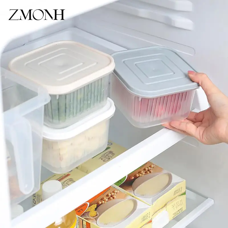 Кухонный Контейнер для хранения в холодильнике контейнер сохранения свежести