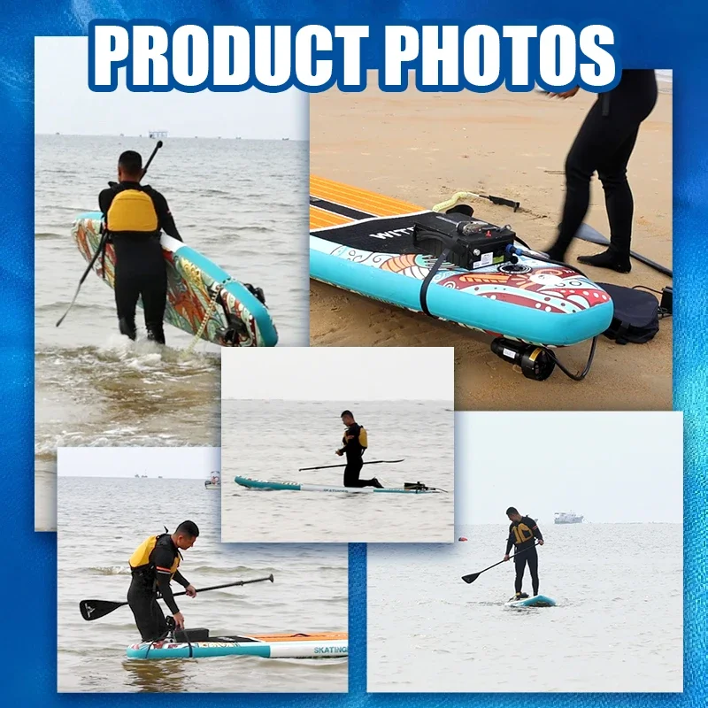 Электрический плавник Power Efin Motor и электрический для серфинга на доске